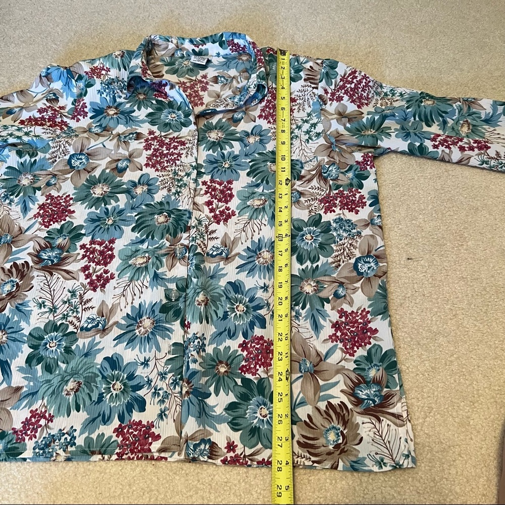 Vintage cottagecore button down - Picture 9 of 10